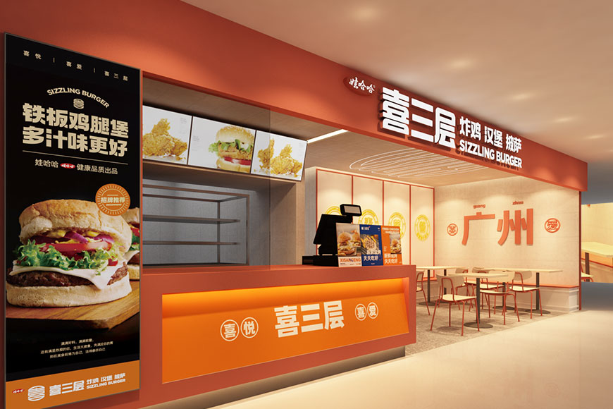 娃哈哈●喜三层